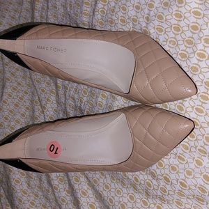 MARC FISHER quilted pumps